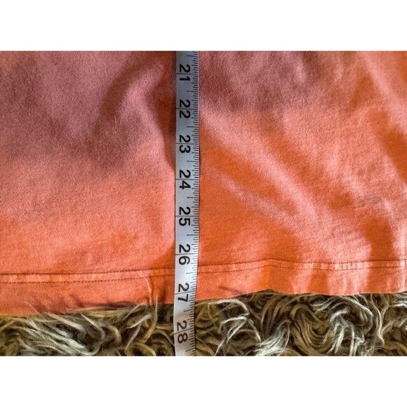 Victoria's Secret PINK Campus Logo Hoodie Tee T Shirt Pocket‎ Oversized MED EUC - Picture 12 of 12